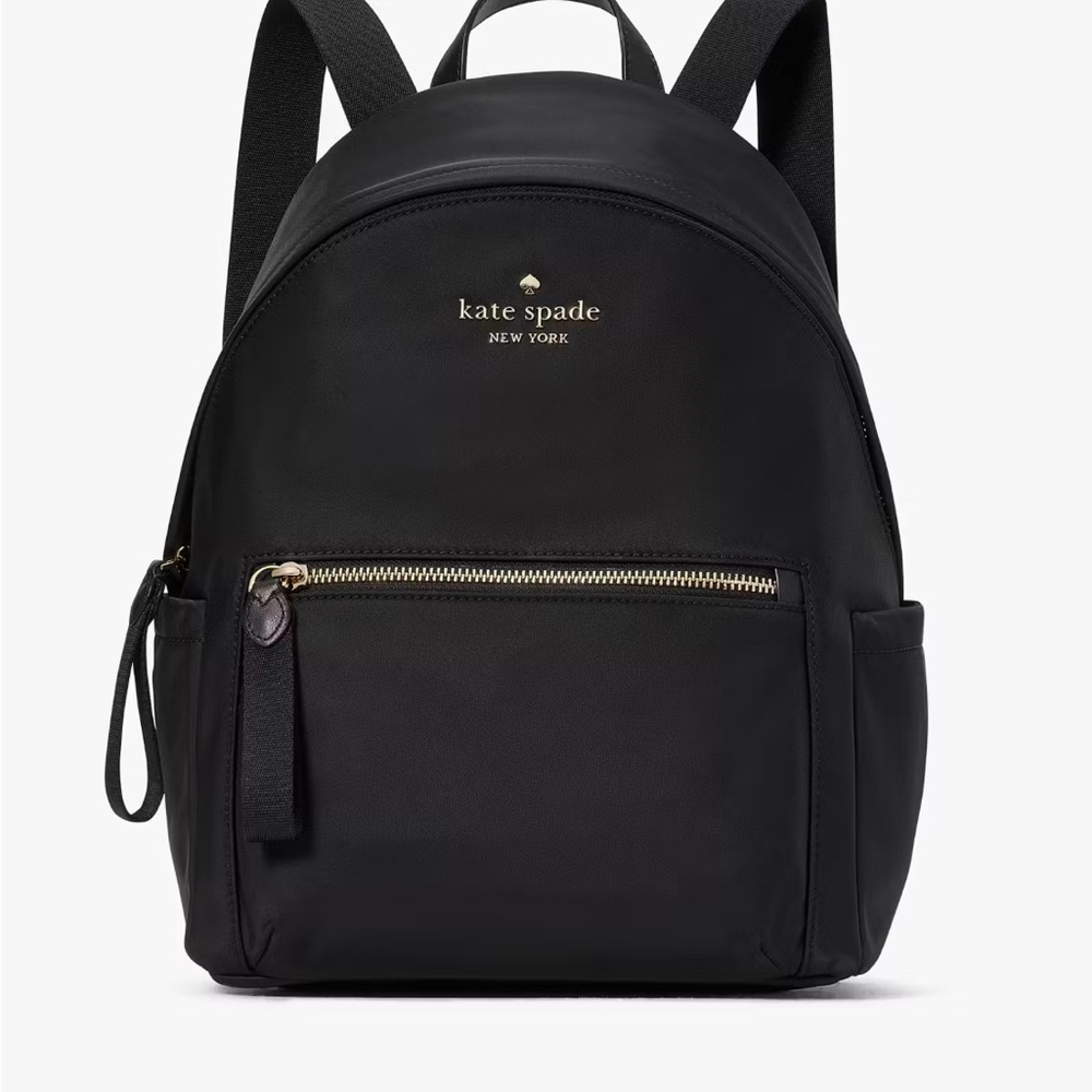 Kate Spade Chelsea Nylon Large Black Backpack